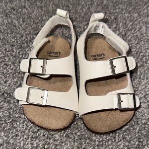 Carter's White Baby Sandals